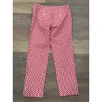 Talbots Petites Chatham Red and White Pants Size 4 Photo 2