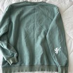 White Fox Boutique White Fox Green Graphic Sweatshirt Photo 1