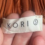 Kori - rust satin maxi skirt size small Photo 2