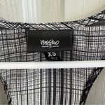 Mossimo black white plaid tank top size XS Photo 2