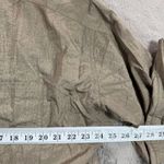 Athleta NWOT Lightweight Lunar Sheen Shirt Jacket Brownstone Beige M Relaxed Photo 7