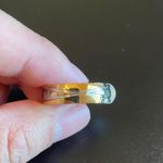 Golden X Infinity Promise Ring Gold Photo 2