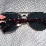 Michael Kors  Rose Gold Aviator Sunglasses In Case Photo 6