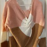 Full Circle Trends  Soft Knot Sweater Sz L NWOT Photo 0