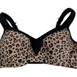 Torrid Leopard Print Sporty Convertible Underwire Sports Bra size 40C Photo 0