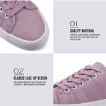 *NWT* Womens Sz 7 light purple platform shoes Photo 3