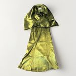 Mon Cheri Mother of Bride 3 Piece Dress 12 Cameron Blake Gown   Top Skirt Wrap Photo 1