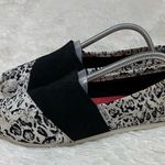 Toms x Prabal Gurung Collab Shoes Canvas Suede Snow Leopard Slip-On Size 9.5 Photo 4