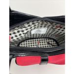 LULU Guinness Cherry Red Retro‎ Tote Handheld Bag Classic Preppy Colorful Photo 3