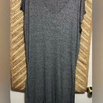 We The Free Free People  Women's Oversized Baggy Grey Dress,Black Lace,Size XS Photo 0