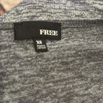 Wilfred Aritzia Klum Faux Wrap Grey Hi Low Ruched Bodycon Dress XS Gray Photo 6