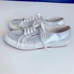 Superga 2750 Starchrome Silver Sneaker Size 10 Photo 2