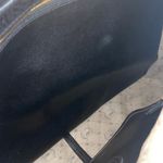 Trussardi Black Leather Tote Bag. Photo 9