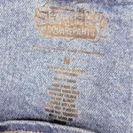 Rare SpongeBob Womens Pride Rainbow Denim Overall Skirt Jean Dress m Hot Topic Yellow Size XL Photo 3