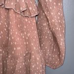 Showpo Long Sleeve Ruffle Ruched Waist V Photo 5