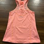 Lorna Jane  Coral Mesh Cutout Tank Top Size Small Photo 0