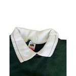 Branson Grandma Green Collared Christmas Sweater‎ Size Large Santa Sleigh Photo 6