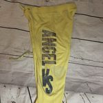 Victoria's Secret Yellow VS Angel Sweatpants super model essentials medium Photo 6