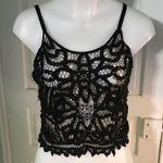 Free People  Lace & Beaded Tank SzM Photo 1