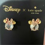Kate Spade NWT Disney‎ x  Minnie Mouse Earrings Cubic Zirconia Photo 4