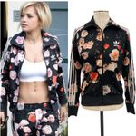 Adidas  Originals x Rita Ora Track Jacket Roses Floral Print Firebird Size Small Photo 1