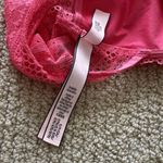 Victoria's Secret Victoria’s Secret Hot Pink Bralette Racerback Light Support Long Line S Like New Photo 4