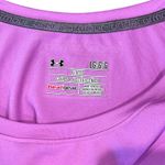 Under Armour  Purple Fitted Crew Neck Short Sleeve Athletic Wear Base Layer Top L Photo 6