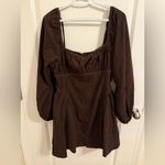 ASOS NWT  DESIGN Corduroy Mini Dress Size 10 Photo 3