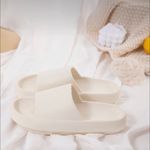 White Non Slip Slides Size 6 Photo 2