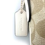 Coach Mini Rowan File Bag Crossbody In Signature Canvas Light Khaki Chalk CF340 Photo 5