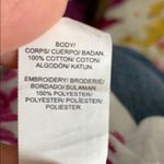 Lucky Brand  White & Purple Embroidered Tank Small Photo 6