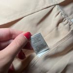 English Factory Nude & White Mini Skirt | Size Small Photo 4
