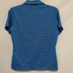 Nike  golf striped collared polo style shirt Photo 4