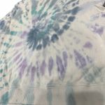 American Eagle π Outfitters Blue & Purple Tie-Dye Crewneck Pullover β Size Large Photo 1