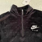 Nike Air Women’s Velour Quarter Zip Long Sleeve Top Photo 6