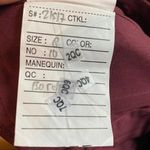 Mori Lee  Satin Bridesmaids Dress With Matching Satin Waistband in Bordeaux Photo 13