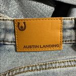 Austin Landing size 00 rhinestone studded blue jeans dressy going out new years Photo 8