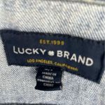 Lucky Brand  cotton Denim long sleeve button up collared Jean jacket small Photo 2