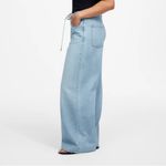 Madewell NWOT Curvy Superwide-Leg Jeans in Ashbury Wash: Airy Denim Edition 30 Photo 9