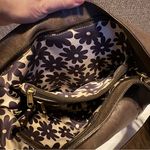 Nino Bossi Genuine Brushed Leather Shoulder Bag Handbag Satchel Brown Bohemian Photo 8