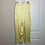 Madewell  Straight-Leg Full-Length Pants in Satin candlelight yellow Photo 4
