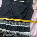 AB Studio  Black and White Maxi Dress Photo 5