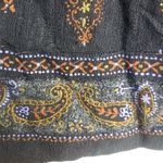 R & M Richards Karen Kwong 8P Black Asian Print Top Photo 9