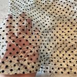 American Rag Women's Juniors Cie Sheer Embroidered Polka Dot Top Size Medium Photo 5