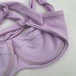 l*space L* Camellia Bikini Top Size Small Peony Lavender Lilac Purple Textured Swim Photo 10