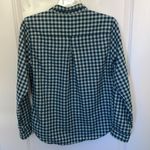 Toad & Co. Women’s Dakotah Flannel Travel Shirt Blue Green Plaid XL Photo 3
