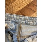 American Eagle  Light Wash Distressed Tomgirl Shortie Denim Shorts Size 4 Photo 2