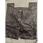 ACBikinis NWT Glossy Cheetah Print Butt Scrunch Leggings in Black Size Small Photo 4