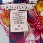 Victoria's Secret Victoria’s Secret Floral Striped Satin Sleep Pajama Shorts Photo 6