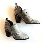 Jeffrey Campbell SHARK Snake-Embossed Ankle Bootie Photo 2